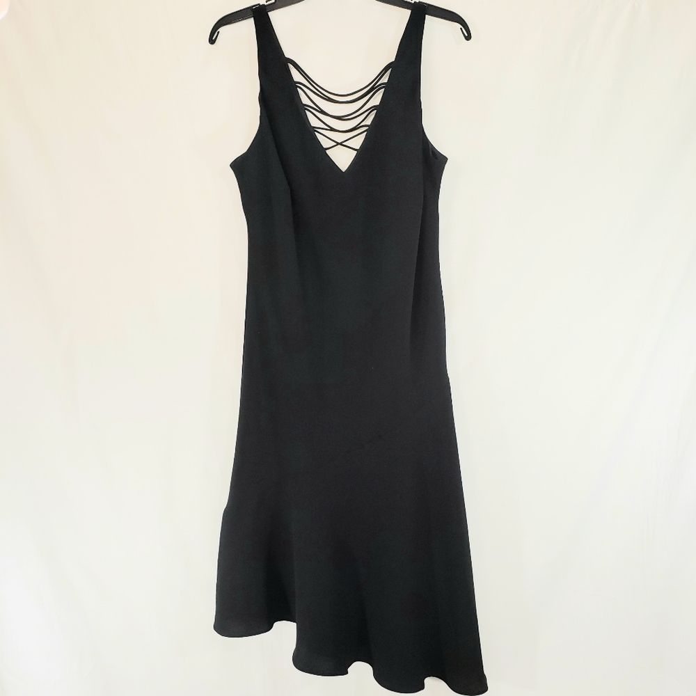 Evan Picone short black dress.